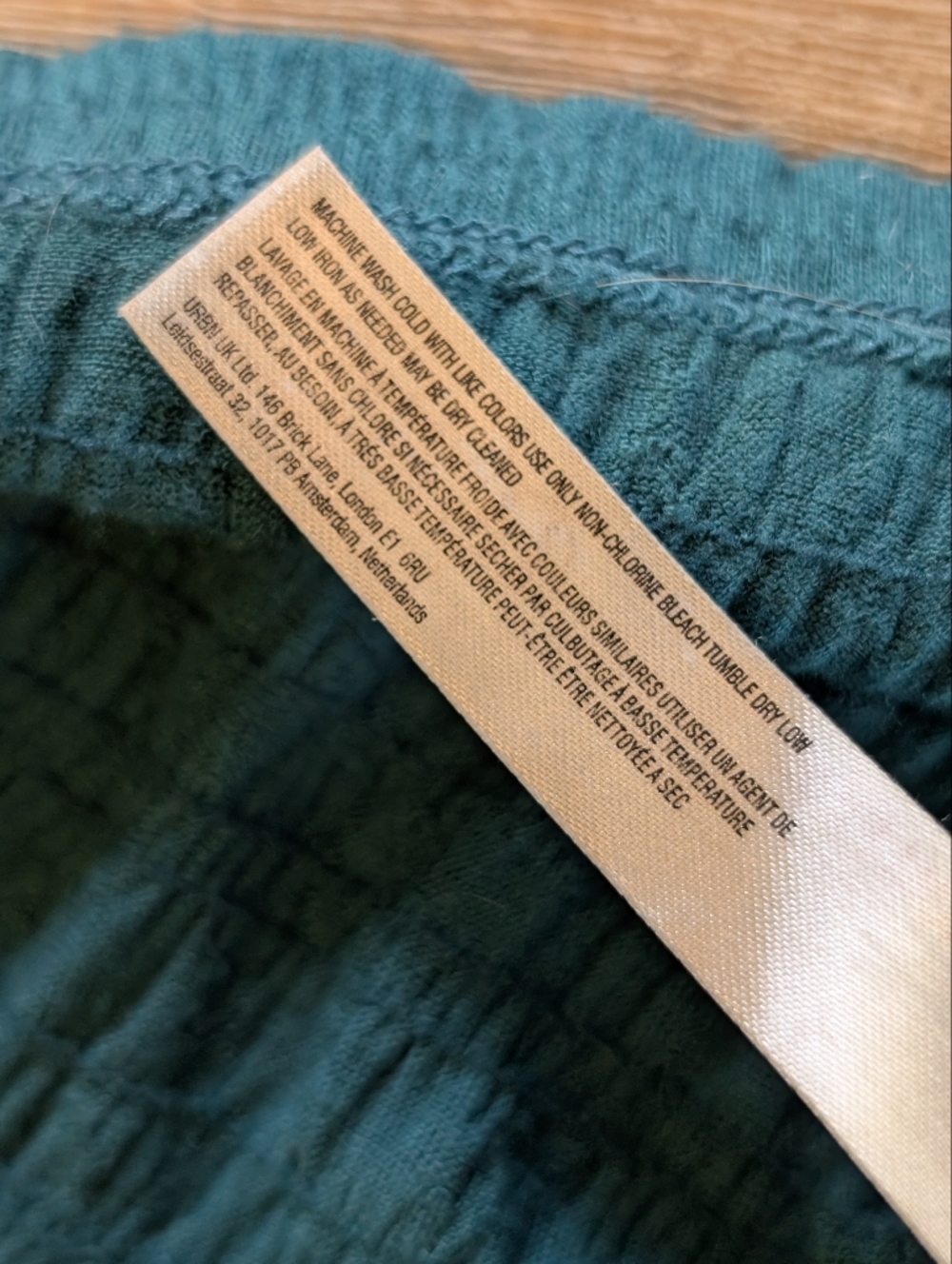 Free People Beach La La Maxi Dress in Teal Blue Boho, size Large - Picture 13 of 13